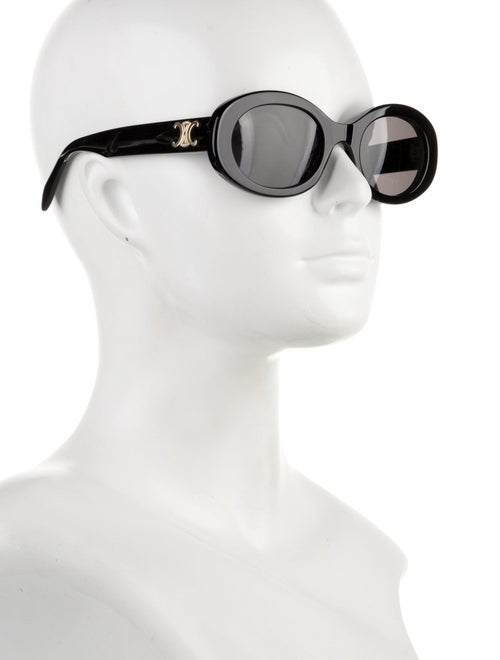 Celine Round Tinted Sunglasses