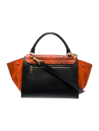 Celine Leather Trapeze Small