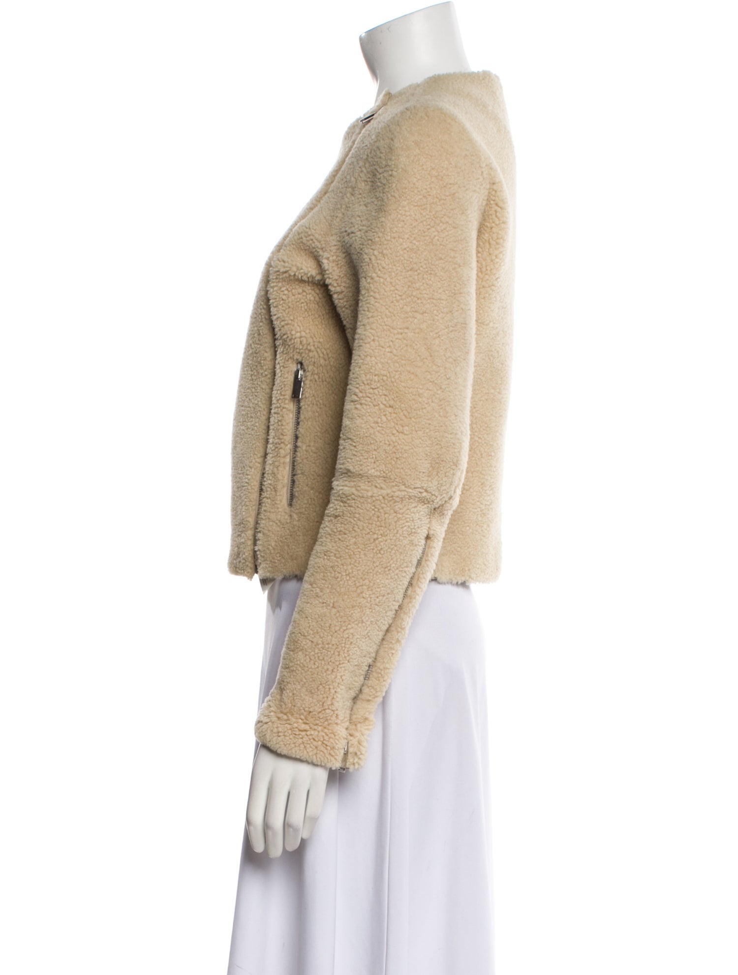 Celine 2010's Shearling Fur Jacket