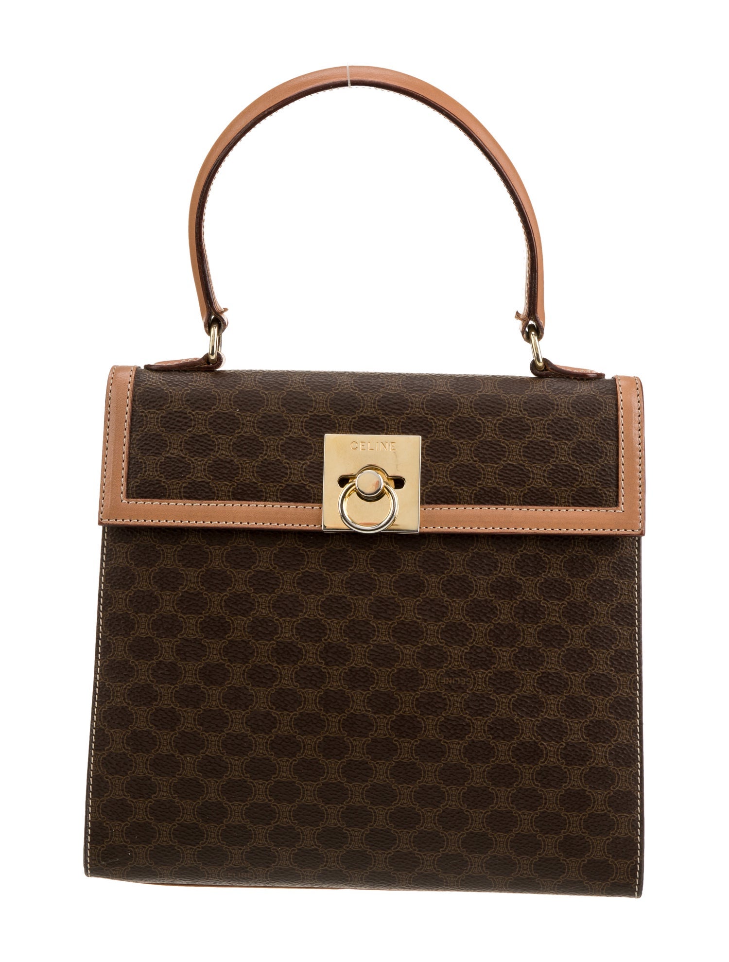 Celine Macadam Top Handle Bag