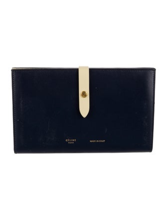 Celine 2016 Leather French Purse