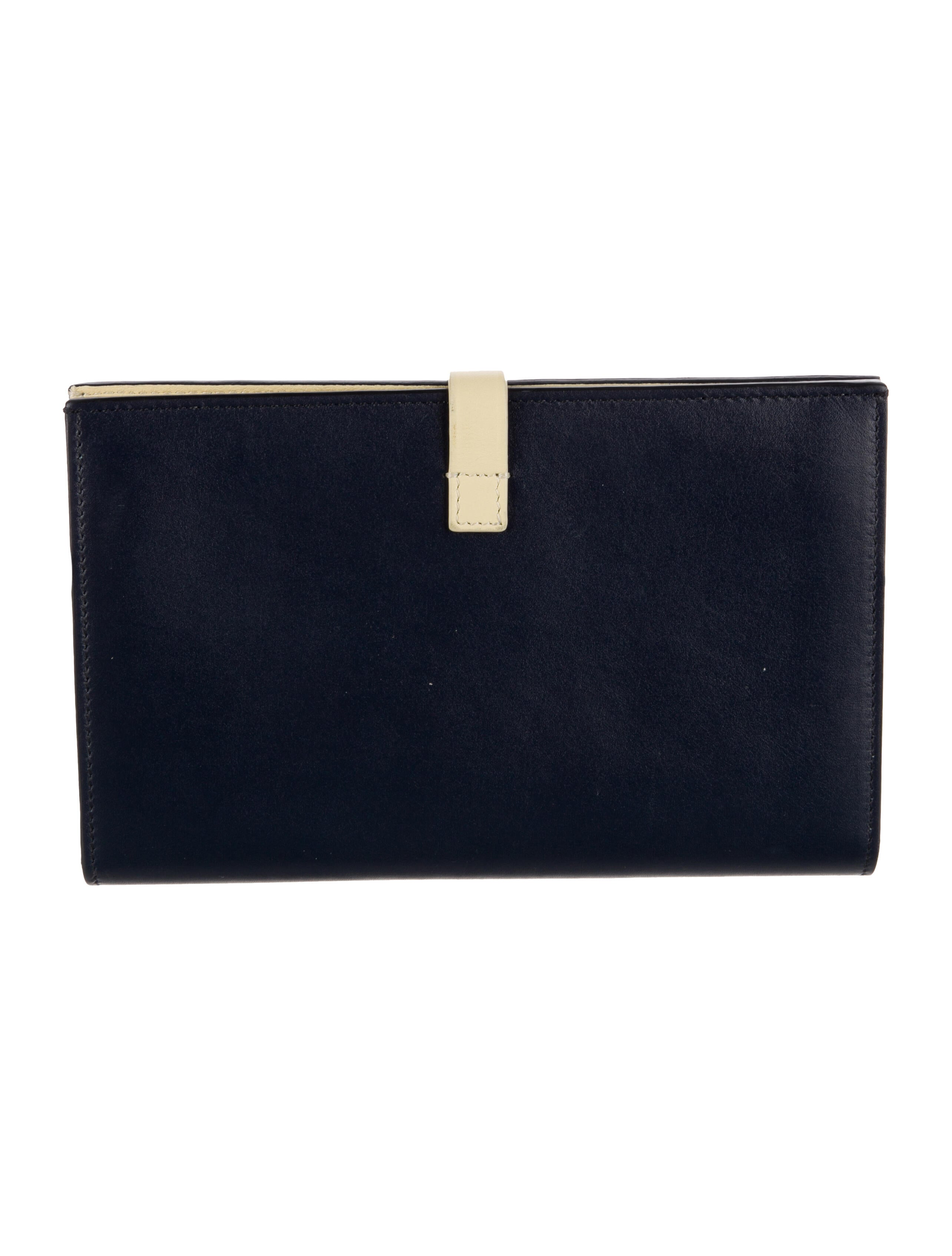 Celine 2016 Leather French Purse