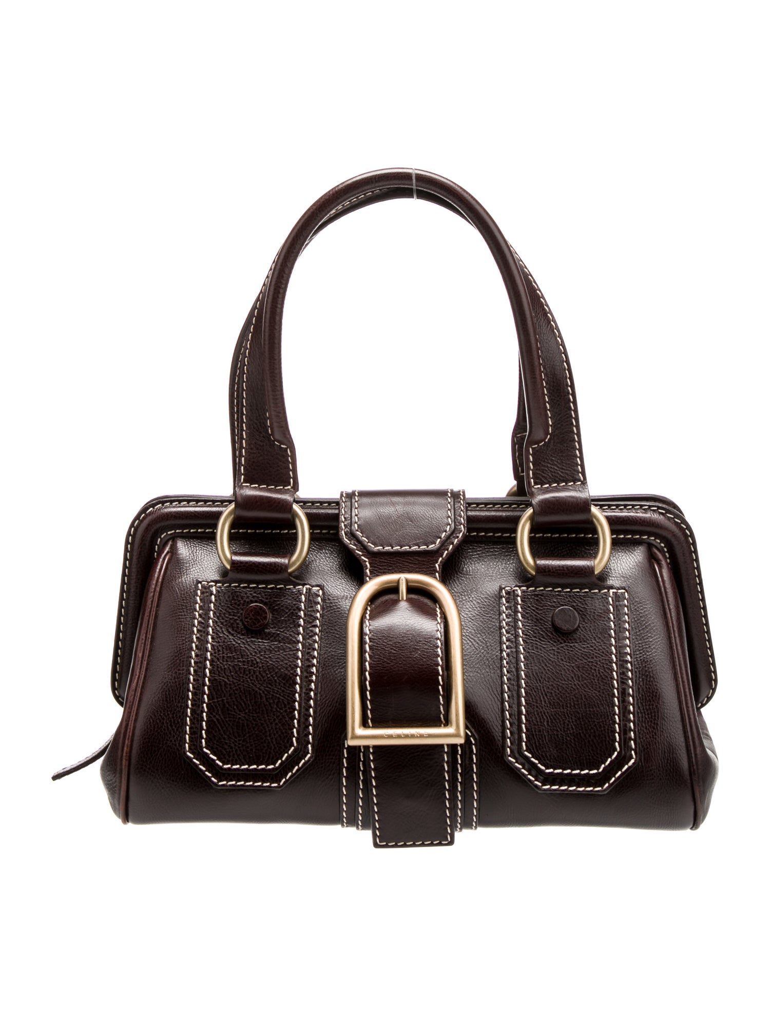 Celine Leather Frame Vintage