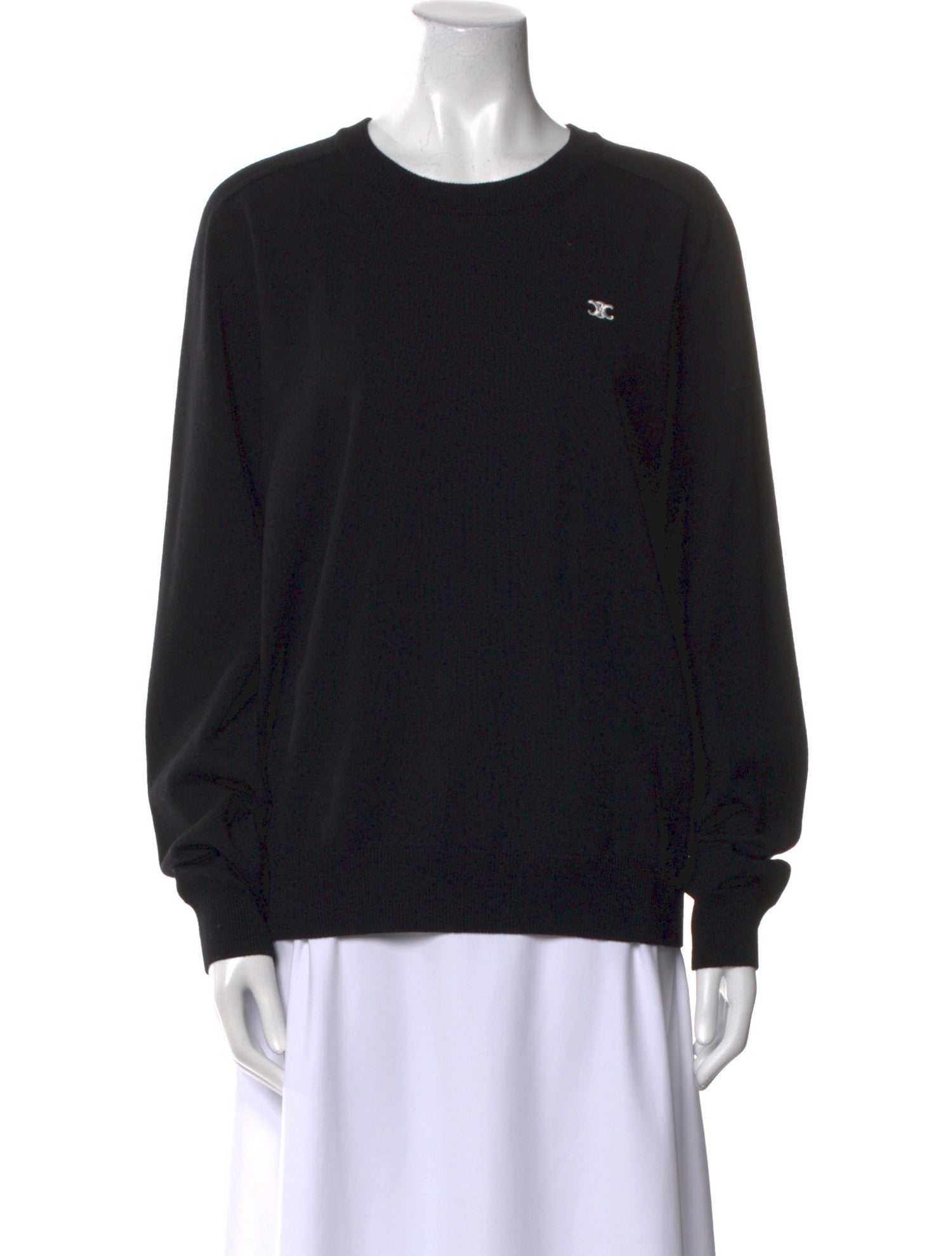 Celine Wool Crew Neck Sweater