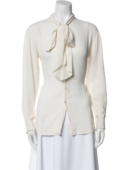 Celine V-Neck Long Sleeve Blouse