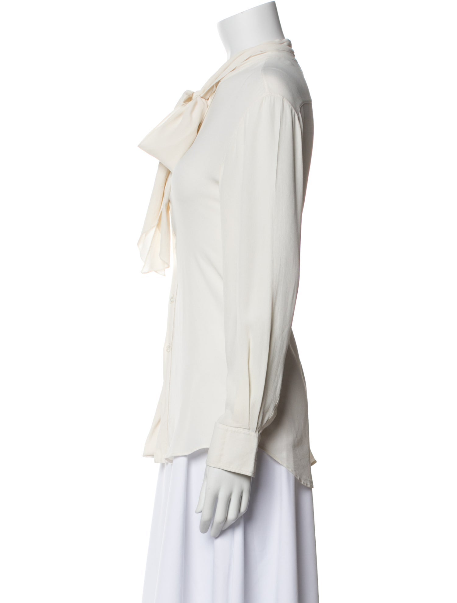 Celine V-Neck Long Sleeve Blouse