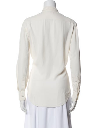 Celine V-Neck Long Sleeve Blouse