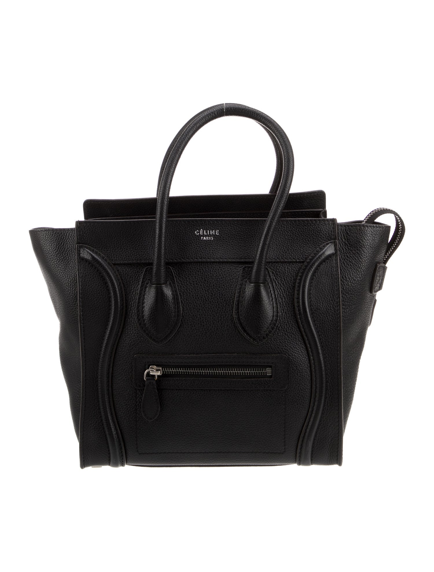 Celine Leather Luggage Micro