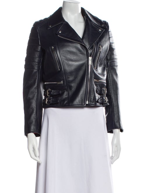 Celine Shearling Biker Jacket