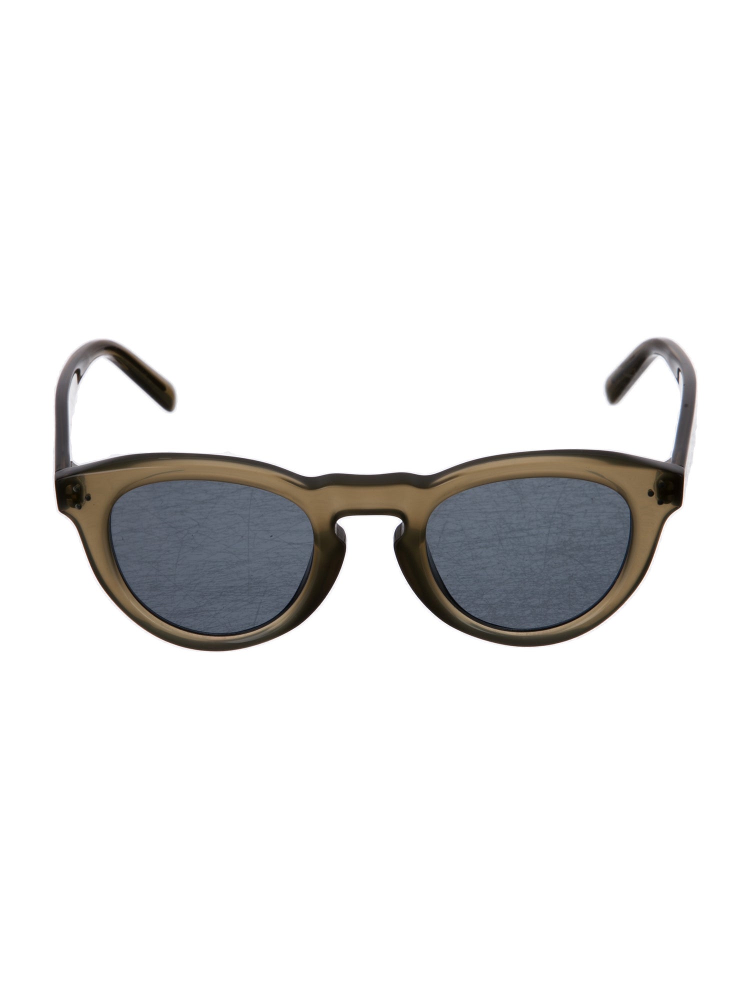 Celine Round Tinted Sunglasses