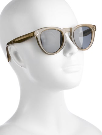 Celine Round Tinted Sunglasses