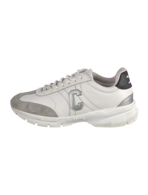 Celine Triomphe Leather Sneakers