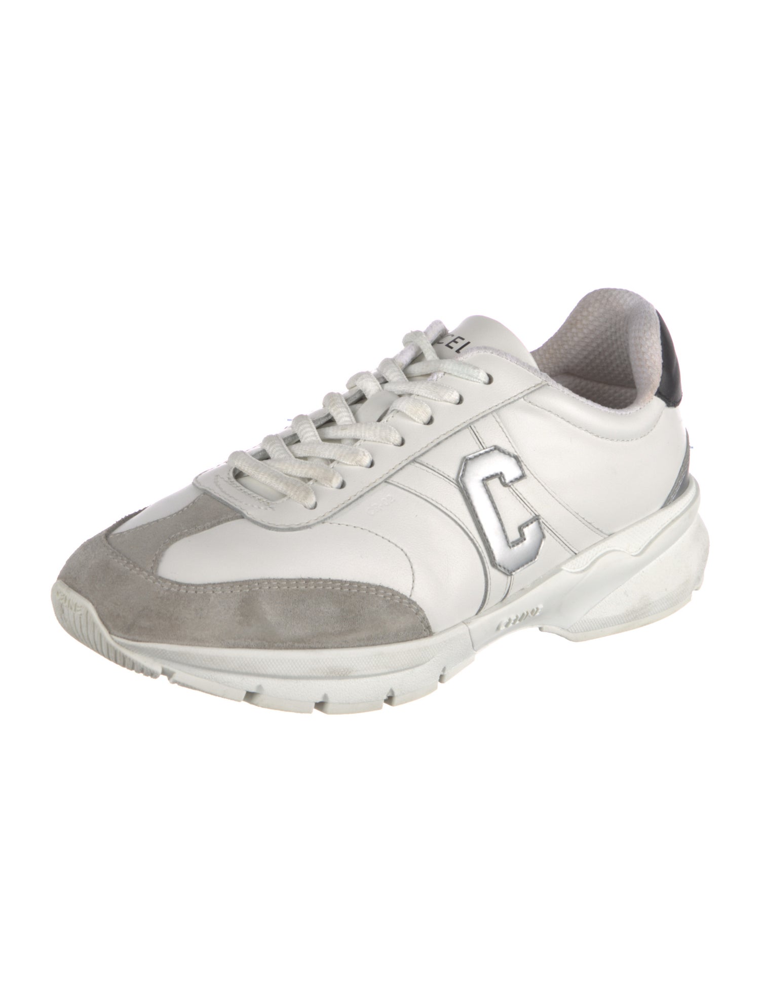 Celine Triomphe Leather Sneakers