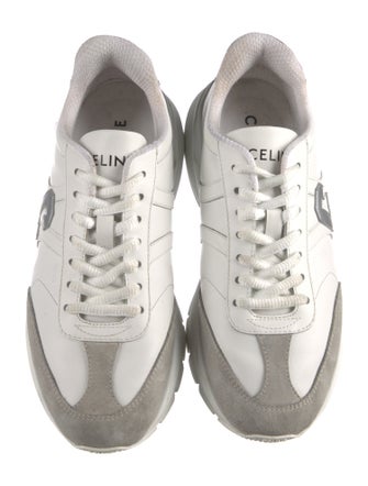 Celine Triomphe Leather Sneakers