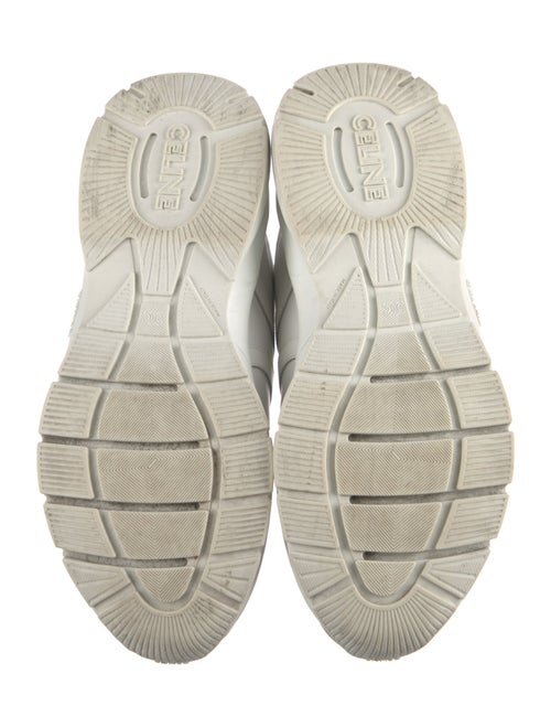Celine Triomphe Leather Sneakers