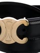 Celine Skinny Leather Waist Belt