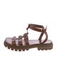 Celine Leather Gladiator Sandals