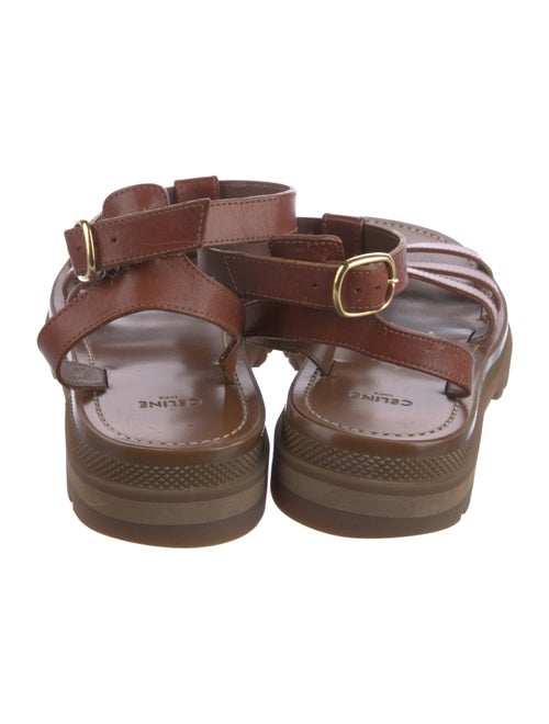 Celine Leather Gladiator Sandals