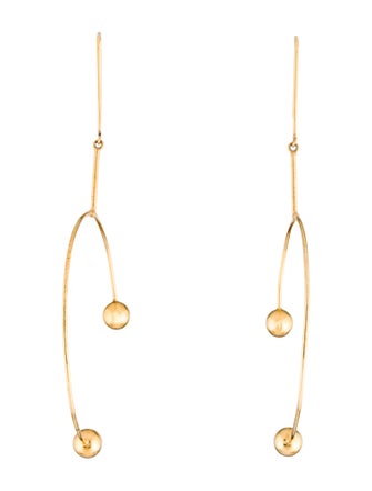 Celine Ball Hoop Earrings