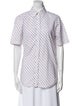 Celine Polka Dot Print Short Sleeve Shirt