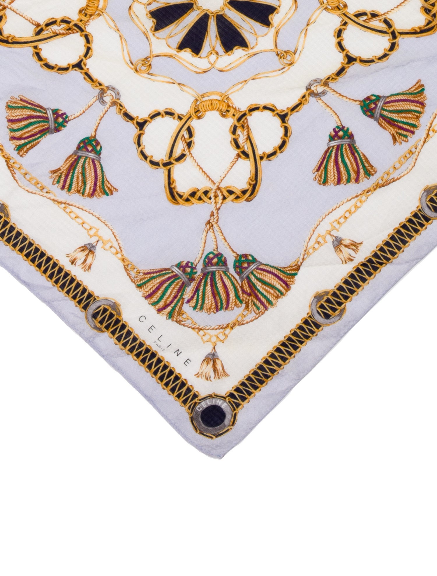 Celine Silk Printed Bandana