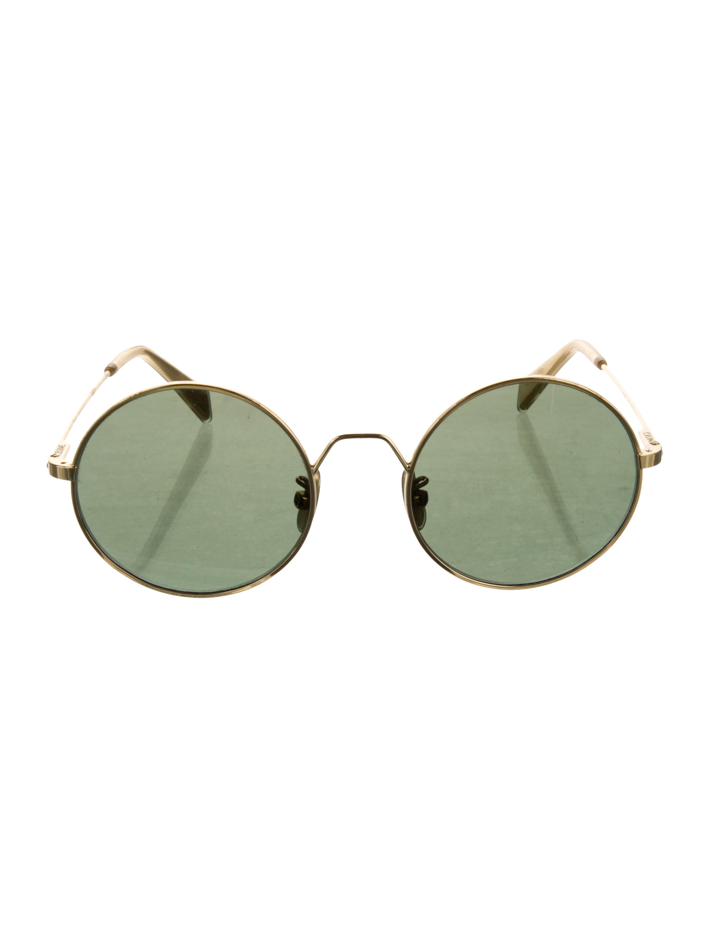 Celine Round Tinted Sunglasses