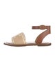 Celine Canvas Printed Sandals
