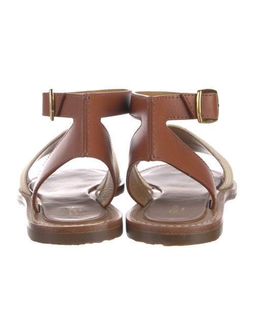 Celine Canvas Printed Sandals