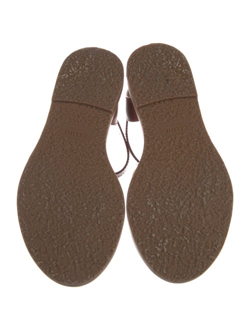 Celine Canvas Printed Sandals