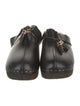 Celine Leather Tassel Accents Mules