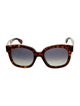 Celine Square Gradient Sunglasses