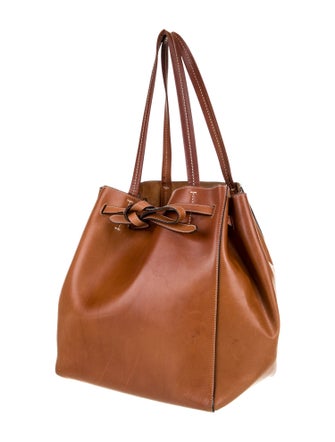 Celine Leather Cabas Phantom w/Belt Medium