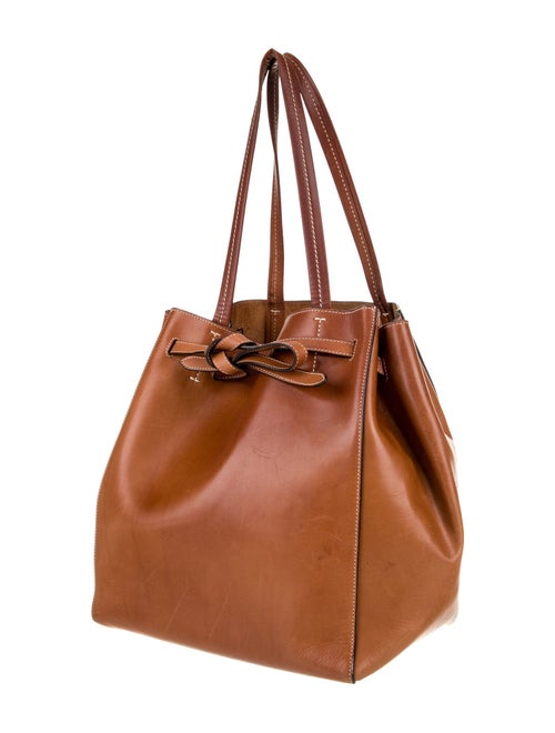 Celine Leather Cabas Phantom w/Belt Medium