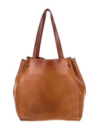 Celine Leather Cabas Phantom w/Belt Medium