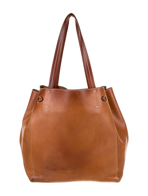 Celine Leather Cabas Phantom w/Belt Medium