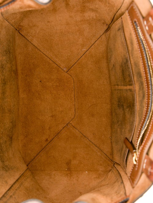 Celine Leather Cabas Phantom w/Belt Medium