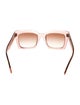 Celine Square Gradient Sunglasses