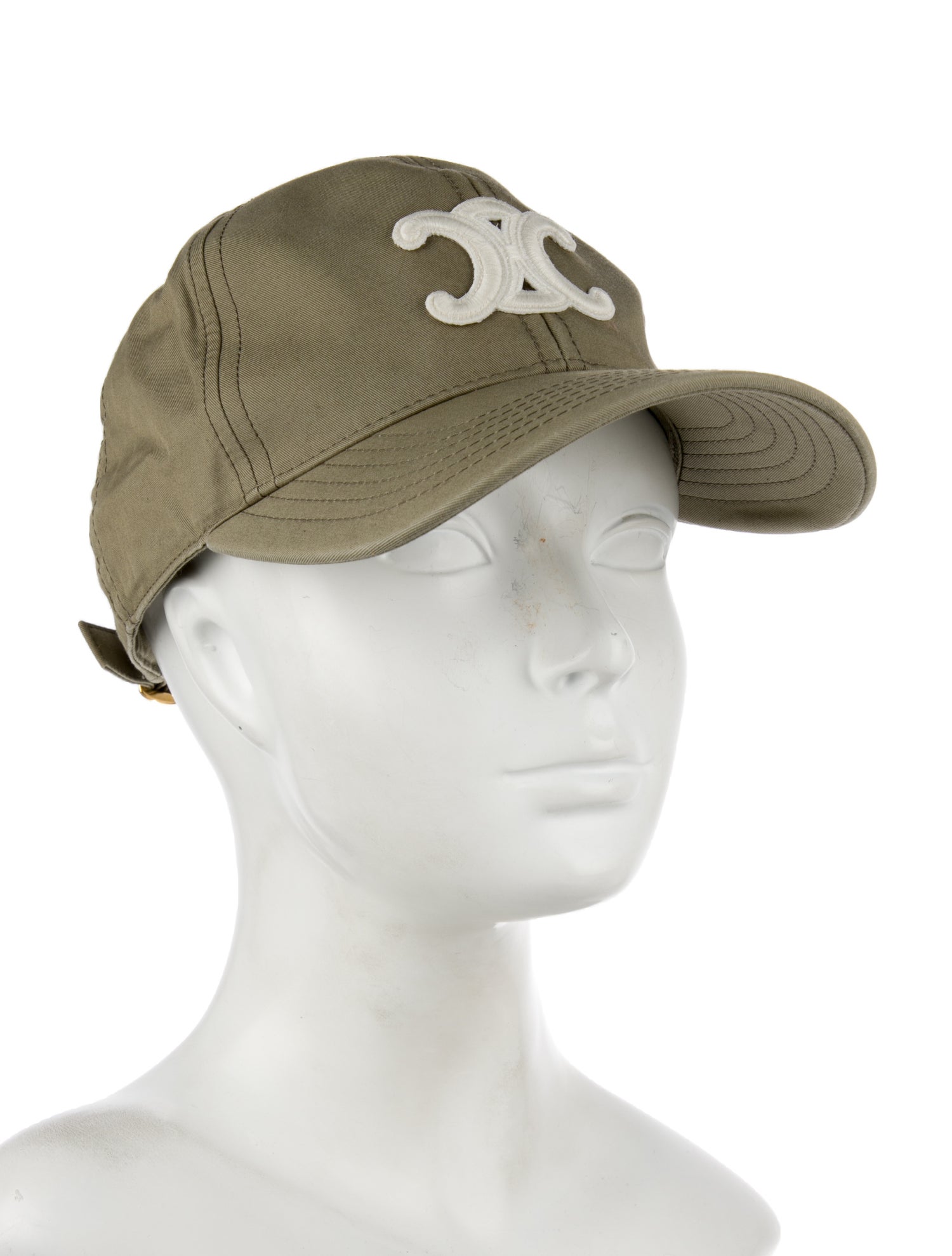 Celine Triomphe Embroidered Baseball Hat