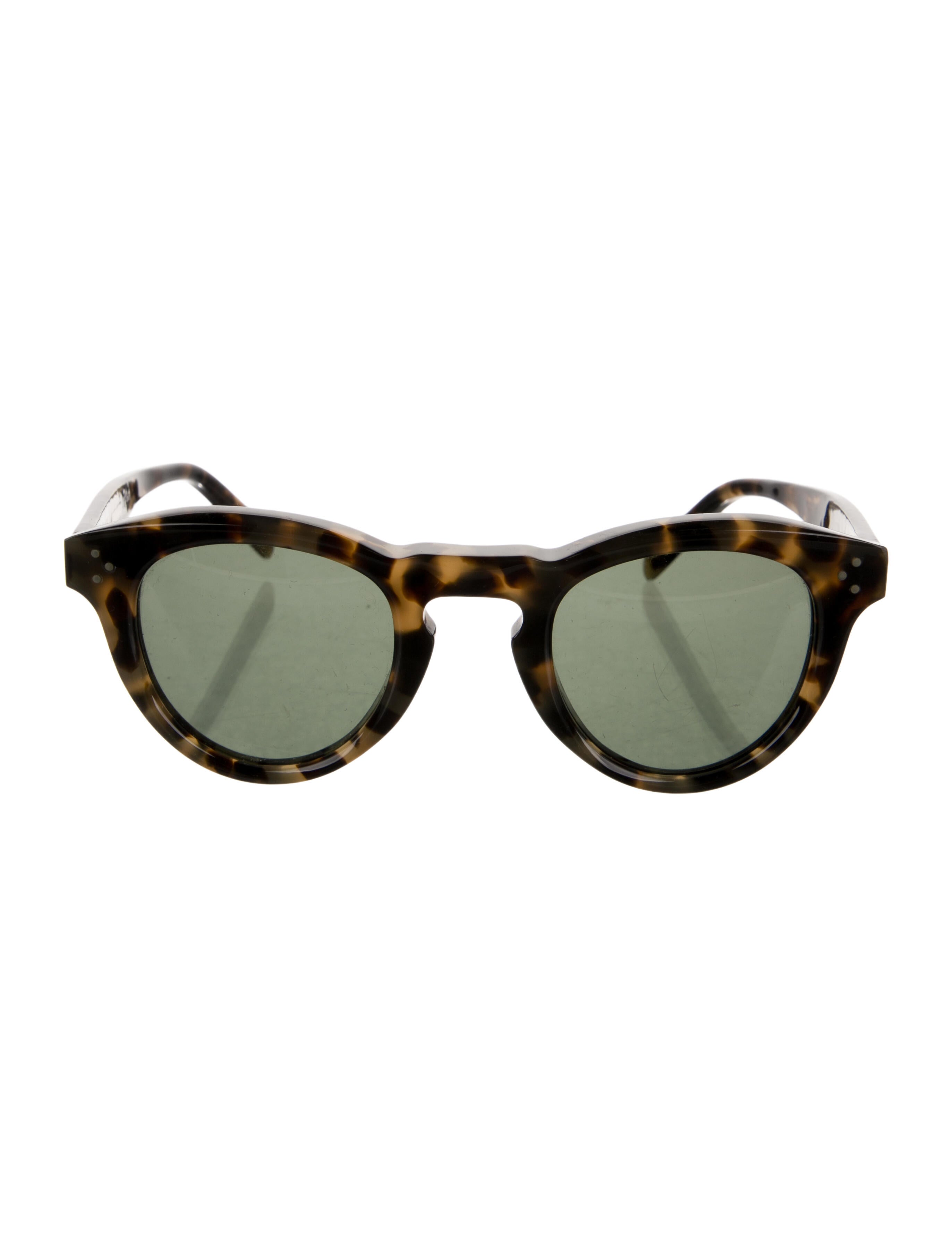 Celine Round Tinted Sunglasses