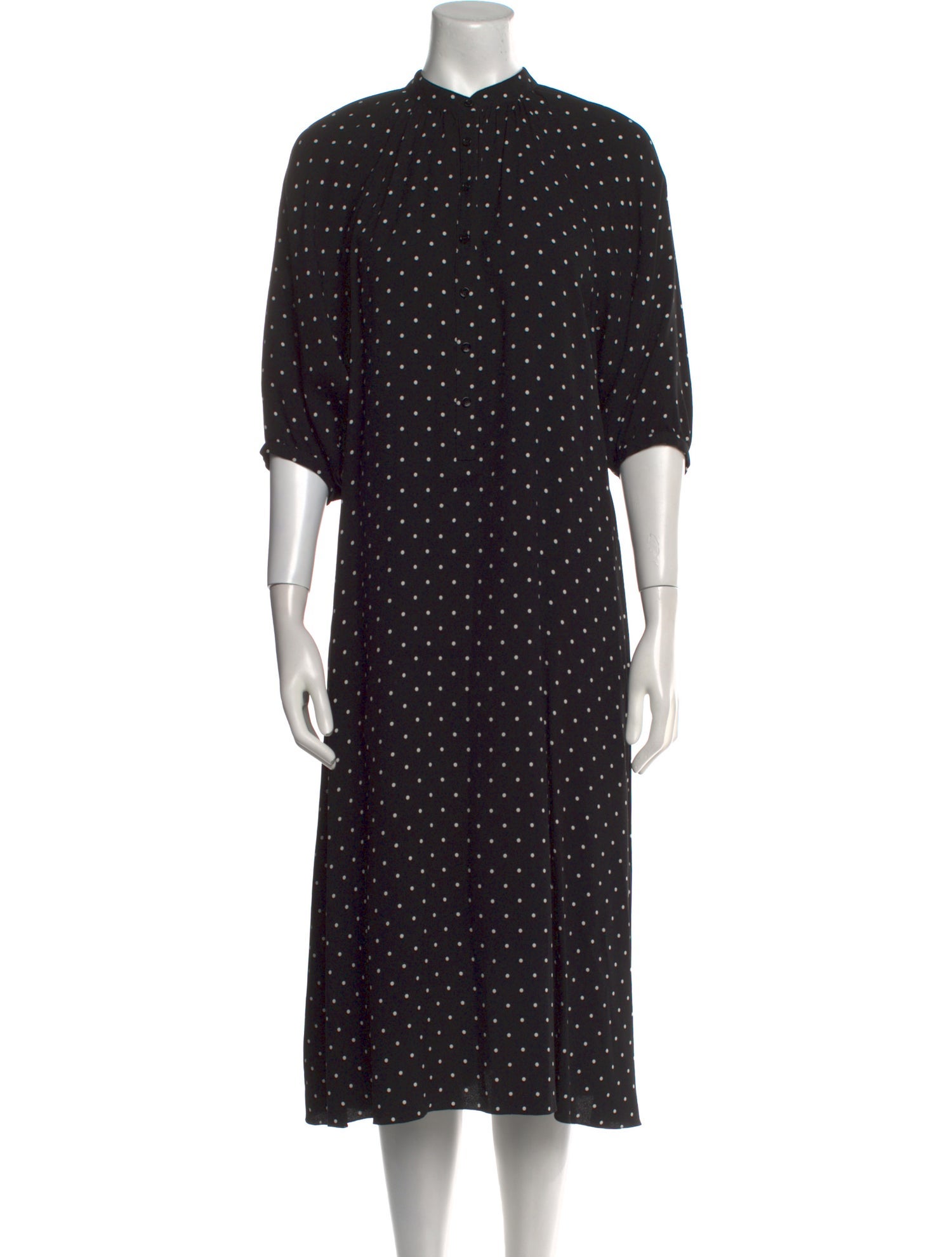 Celine Polka Dot Midi Length Dress
