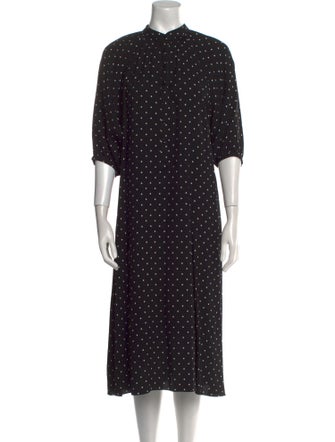 Celine Polka Dot Midi Length Dress