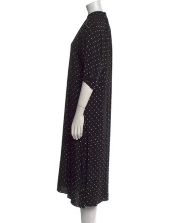 Celine Polka Dot Midi Length Dress