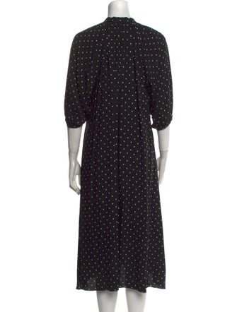 Celine Polka Dot Midi Length Dress
