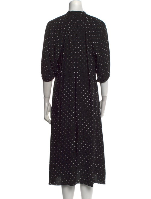 Celine Polka Dot Midi Length Dress