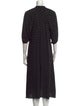 Celine Polka Dot Midi Length Dress