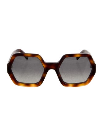 Celine Square Gradient Sunglasses