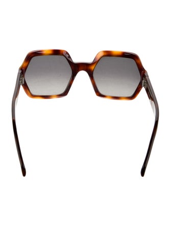 Celine Square Gradient Sunglasses