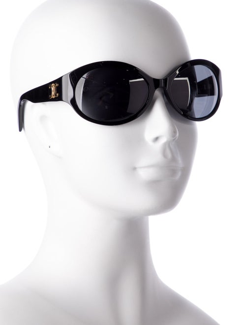 Celine Round Tinted Sunglasses