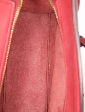 Celine Leather Luggage Nano