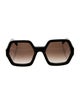 Celine Square Gradient Sunglasses